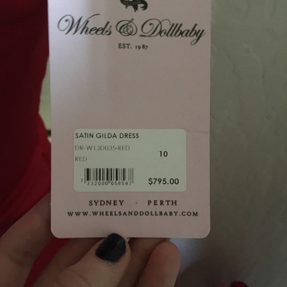 Wheels dollbaby Red Gown - Picture 6 of 8